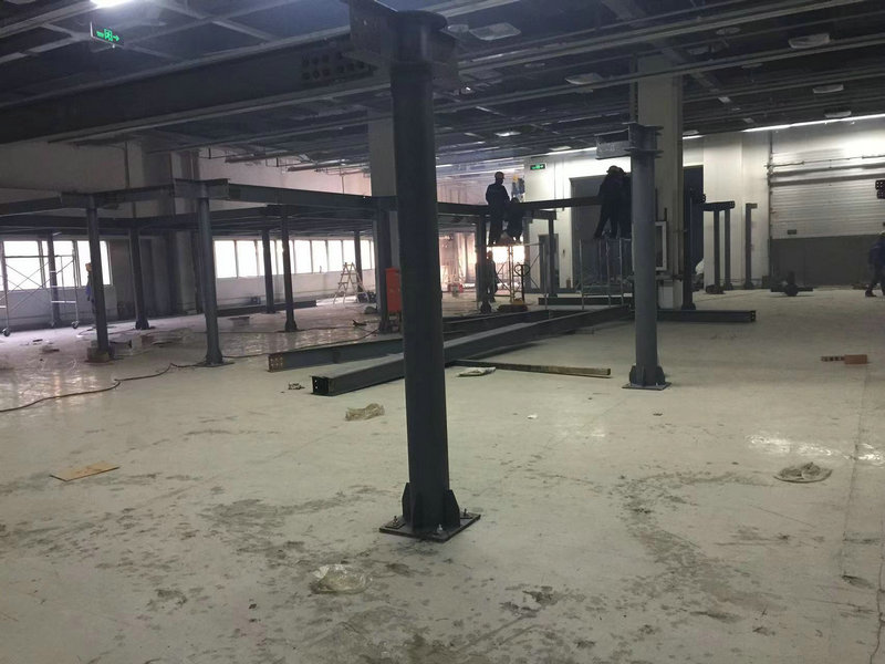 钢结构，钢结构夹层，钢结构平台，钢结构办公楼